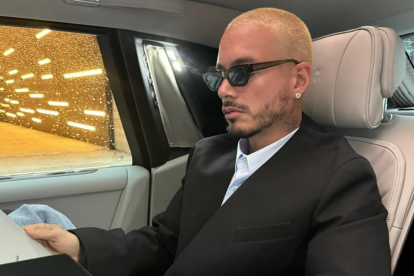 J Balvin, cantante colombiano.