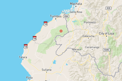Temblor en Ecuador este viernes 18 de julio.