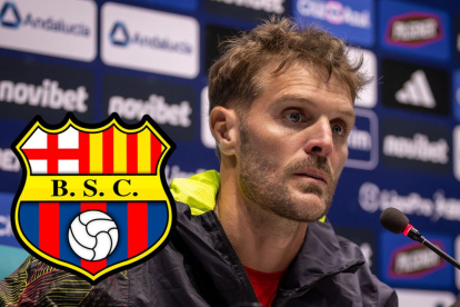 Javier Burrai exgolero de Barcelona SC y su homenaje a Justin Cornejo.