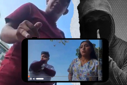 Video captó la modalidad de robo.