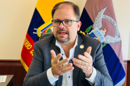 El ministro del Interior, John Reimberg, expresó su firme rechazo a las decisiones judiciales adoptadas durante las audiencias de calificación de flagrancia.