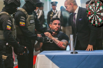 Daniel Salcedo acudió ayer a la Asamblea y señaló al alcalde de Guayaquil y a la RC.