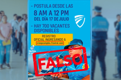 Desmienten convocatoria falsa para agentes de control en Guayaquil.