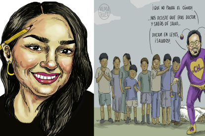 La artista es conocida por sus punzantes caricaturas políticas. Sus obras han sido censuradas en años previos.