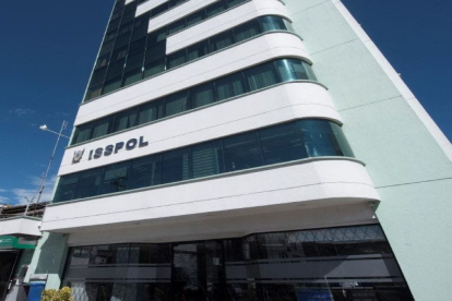 Edificio del Instituto de Seguridad Social de la Policía, en Quito.