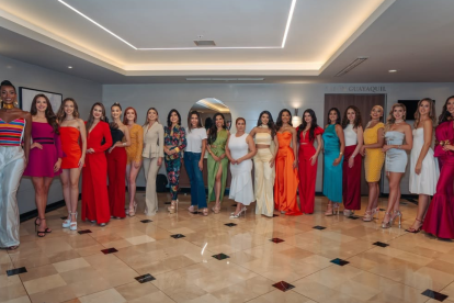 Candidatas del Miss Universo Ecuador.