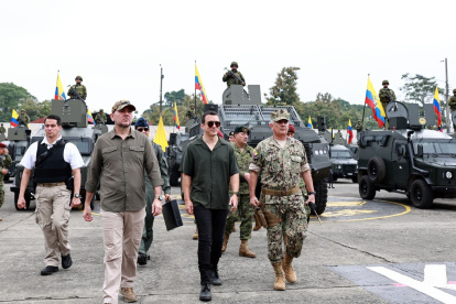 El presidente Daniel Noboa impulsó la reforma constitucional para el regreso de las bases militares al país.