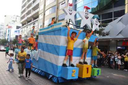 Desfile de carros alegóricos