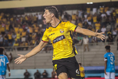 Gastón Campi anotó un gol para Barcelona en el estadio Jocay