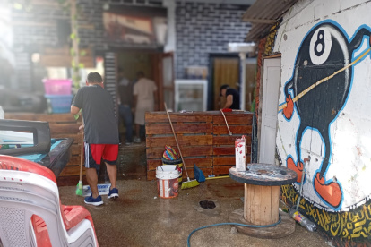 Billar donde ocurrió la matanza.