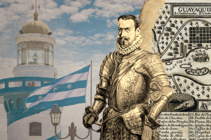 En la historia de Guayaquil, Francisco de Orellana figura como uno de los personajes pricipales en la fundación de Guayaquil
