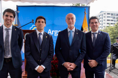 José María Ibarbia, Luciano Boccardo, Eduardo Acevedo Díaz y Osvaldo Peña.