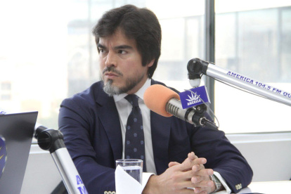 El ministro José De La Gasca se refirió a la detención de Santiago Díaz, exasambleísta correísta este 22 de julio de 2025