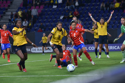 Ecuador perdió ante Chile en la fecha 3 de la Copa América Femenina 2025.