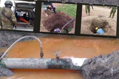 Las Fuerzas Armadas reforzaron controles tras detectar sabotajes en dos poliductos estratégicos