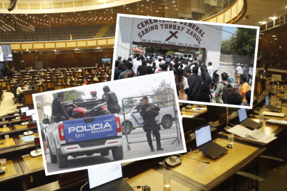 Los asambleístas evitan opinar sobre la crisis de seguridad en Playas.