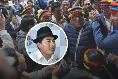 Marlon Vargas se impuso a Leonidas Iza en el Congreso de la Conaie.