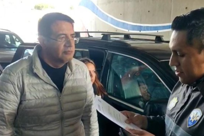 Santiago Díaz-Asque fue expulsado del bloque correísta tras la denuncia en su contra.