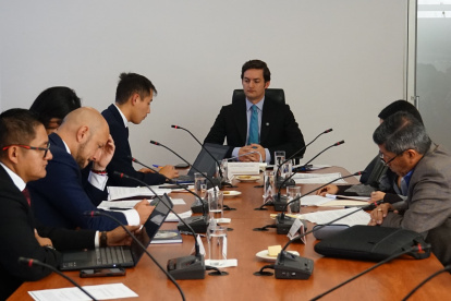 La Comisión Ocasional para tramitar la reforma a los artículos 110 y 115 de la Constitución sesionó el 23 de julio de 2025.