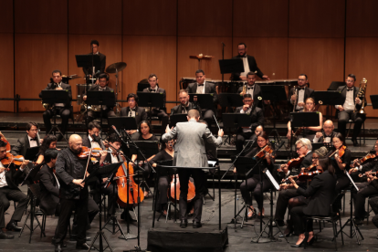 El concierto de la Orquesta Filarmónica de Guayaquil contó con el apoyo de la Fundación Garza Roja y el Teatro Sánchez Aguilar.