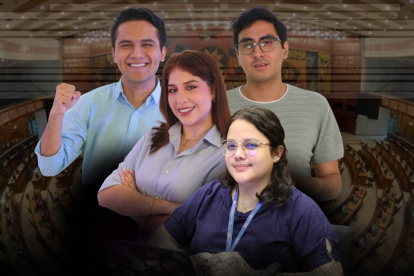 Jóvenes integrantes de diferentes partidos políticos hablaron con EXPRESO sobre su visión sobre la política y qué cambios harían.