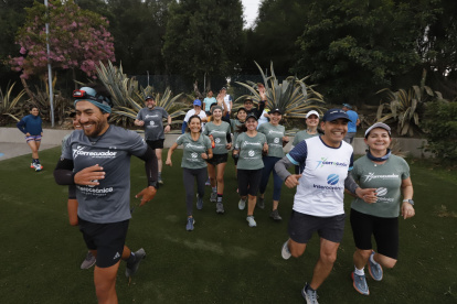 La constancia de los corredores es la clave. Algunos no tenían experiencia previa, pero en la actualidad ya han participado en varias maratones.