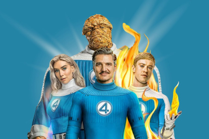 El elenco de Los 4 Fantásticos de 2025.