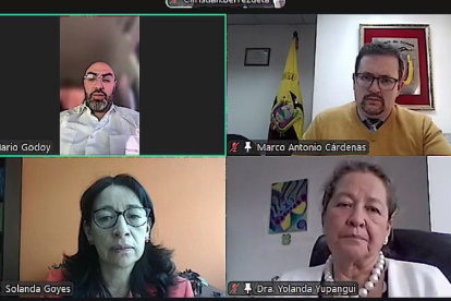 El Consejo de la Judicatura, presidido por Mario Godoy, sesionó y sancionó con un mes sin sueldo de los jueces José Miguel Jiménez Álvarez, Mónica Beatriz Bravo Pardo y Miguel Ángel Narváez Carvajal.