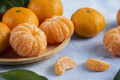 La piel de la mandarina tiene múltiples beneficios