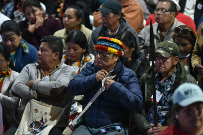 El presidente de la Conaie Marlon Vargas se refirió a la posibilidad de un diálogo con el Gobierno el 24 de julio de 2025