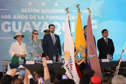 La Asamblea Nacional sesionó en Guayaquil por la conmemoración de los 490 años de fundación de la ciudad.