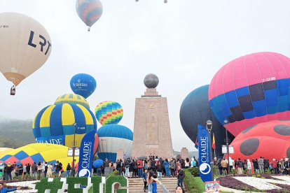 El Festival Internacional del Globo celebrará su cuarta edición del 8 al 11 de agosto de 2025 en la Mitad del Mundo.