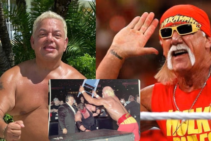 el ecuatoriano Hugo Savinovich y Hulk Hogan escribieron un capítulo de la historia de la WWE.
