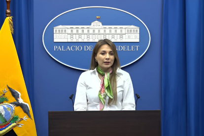 Vocera de Presidencia, Carolina Jaramillo.