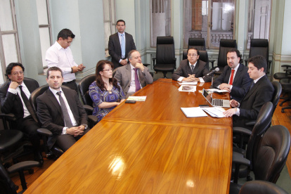 Una reunión que hubo en el 2014 de la Junta Monetaria.