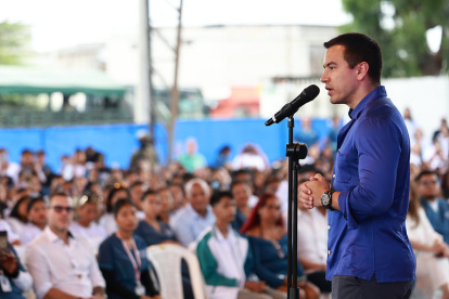 Daniel Noboa en un foto de archivo.