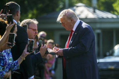 El presidente de Estados Unidos, Donald Trump.