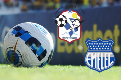 Manta y Emelec se enfrentan en el estadio Jocay por la LigaPro.