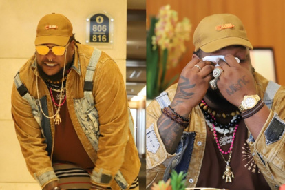 Lennox en su visita a Guayaquil