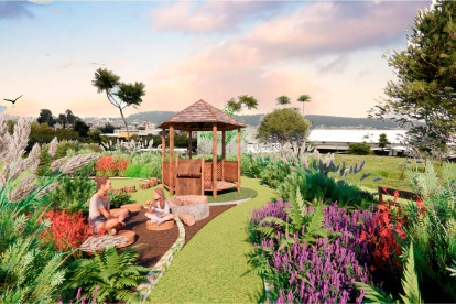 Cada hábitat incluye bancas de descanso y señalética educativa.