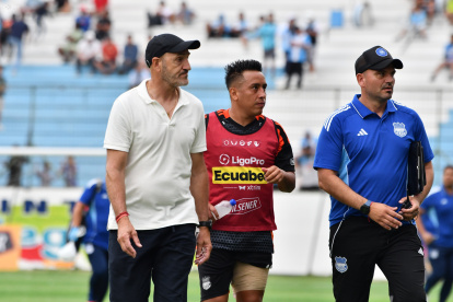 Guillermo Duró se estrenó con una victoria en Emelec.