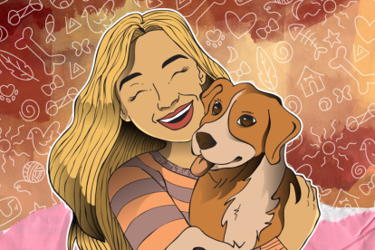 Mascota con trato de rey