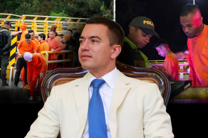 Daniel Noboa cuestionó el trato preferente a presos extranjeros en el sistema de salud ecuatoriano