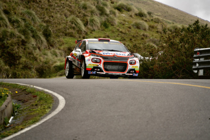 Martín Navas y Daniel Galarza, en su Citroen C3, favoritos en la Edición 46 Vuelta a la República del Ecuador.