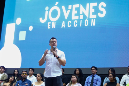 Jóvenes en Acción es un programa del gobierno de Daniel Noboa que inició su primera fase en 2024.