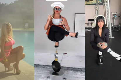 Usuarios recrean la icónica pose de Nicki Minaj con tacones y en lugares insólitos, desatando un reto viral lleno de estilo y riesgo