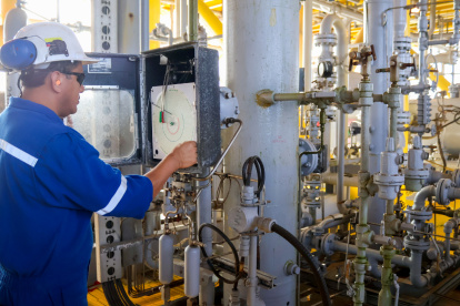 El campo de gas natural Amistad está ubicado en el golfo de Guayaquil, en la provincia de El Oro.