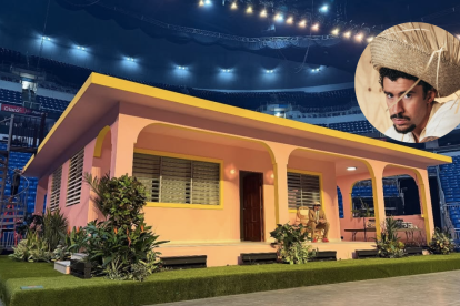 La casa construida para la residencia de Bad Bunny en el Coliseo de Puerto Rico, se convirtió en símbolo de identidad y emoción durante el espectáculo.