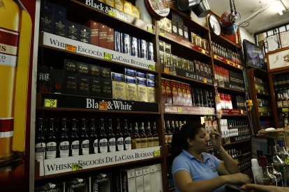 Una de las tiendas especializadas en la venta de bebidas alcohólicas.