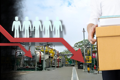 Extrabajadores y despedidos de Petroecuador se siguen sumando a las protestas en contra de las reformas impuestas por el Gobierno